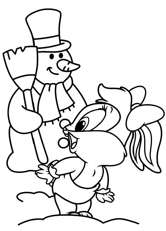 Disegni da Colorare di Baby Toons