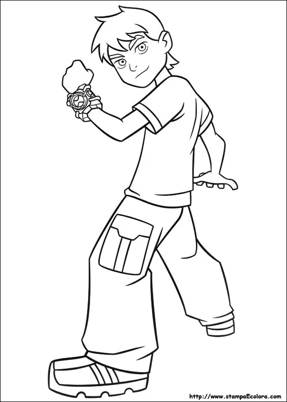 Disegni da colorare di ben 10 - Pronto Imelda Disegni da colorare di ben 10 - Pronto Imelda