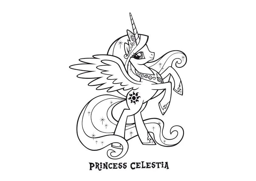 Disegni da Colorare di My Little Pony - L'Amicizia è Magica ...