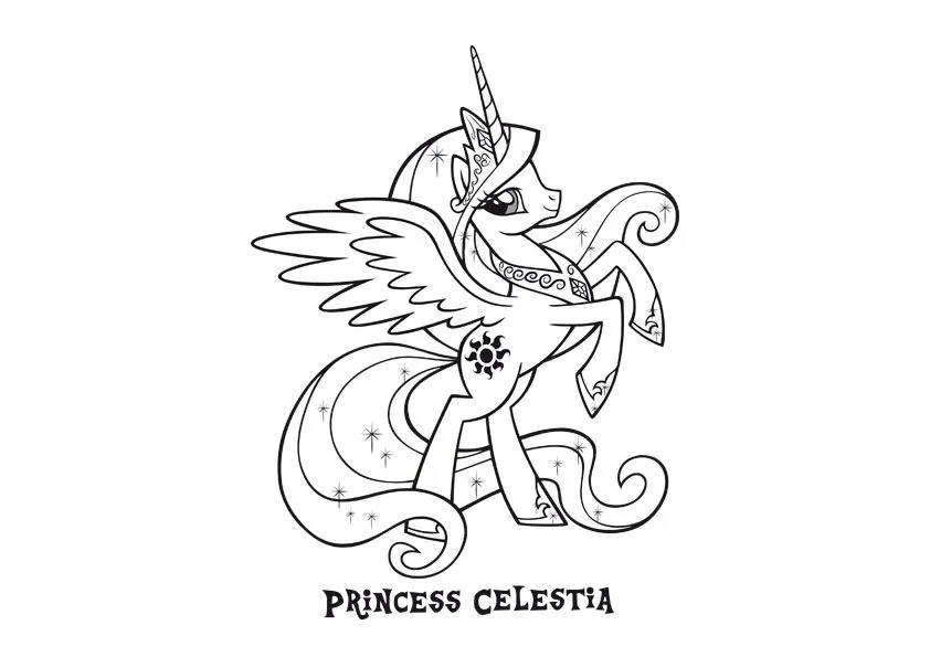 Disegni da Colorare di My Little Pony - L'Amicizia è Magica ... Disegni da Colorare di My Little Pony - L'Amicizia è Magica ...