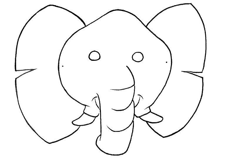 Disegni da colorare e stampare di elefanti - Pronto Imelda Disegni da colorare e stampare di elefanti - Pronto Imelda
