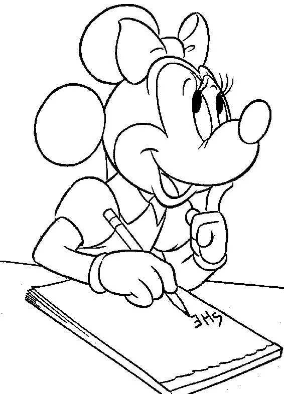 Disegni da colorare e stampare di minnie - Pronto Giocondo Disegni da colorare e stampare di minnie - Pronto Giocondo