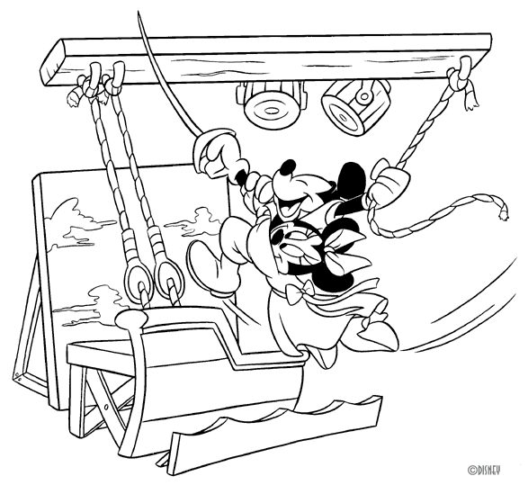 Disegni da colorare e stampare di minnie - Pronto Giocondo