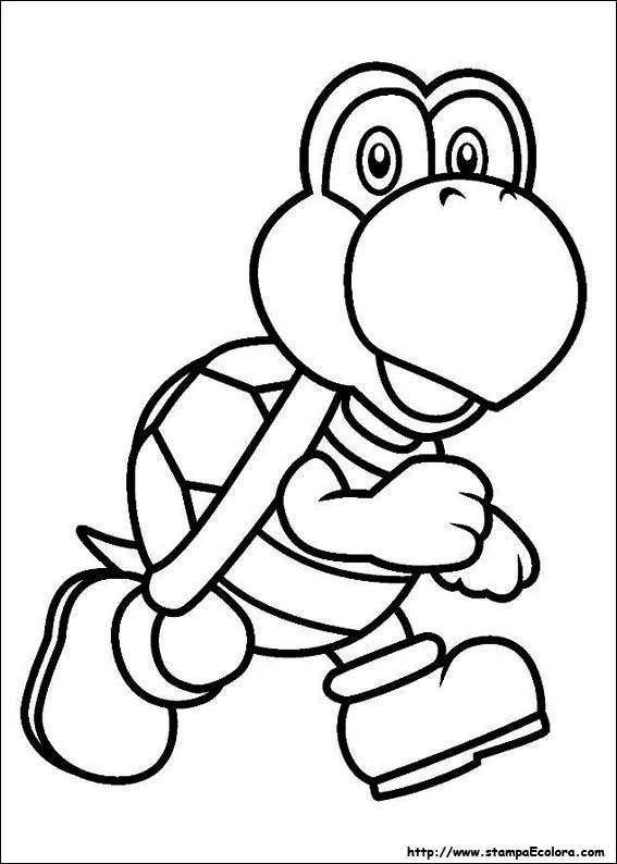 Disegni di Super Mario Bros. da colorare