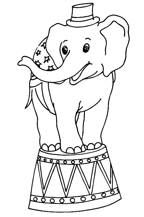 DISEGNI ELEFANTI, disegni per bambini da stampare e colorare, by ... DISEGNI ELEFANTI, disegni per bambini da stampare e colorare, by ...