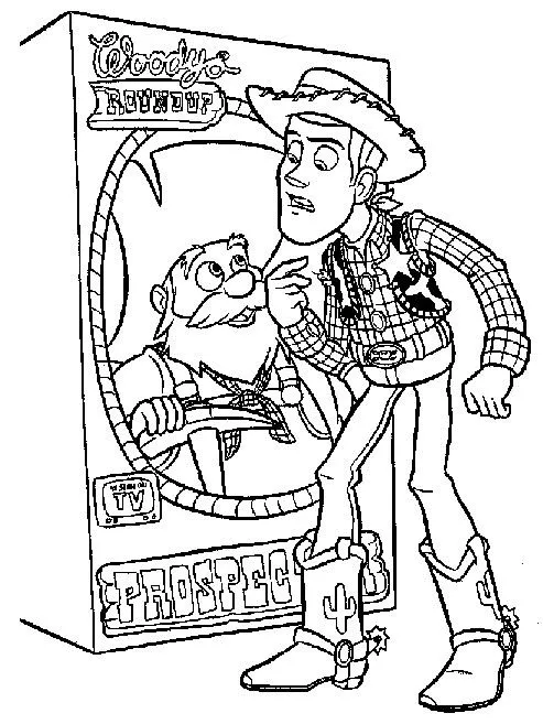 DISEGNI TOY STORY, disegni per bambini da stampare e colorare, by ...