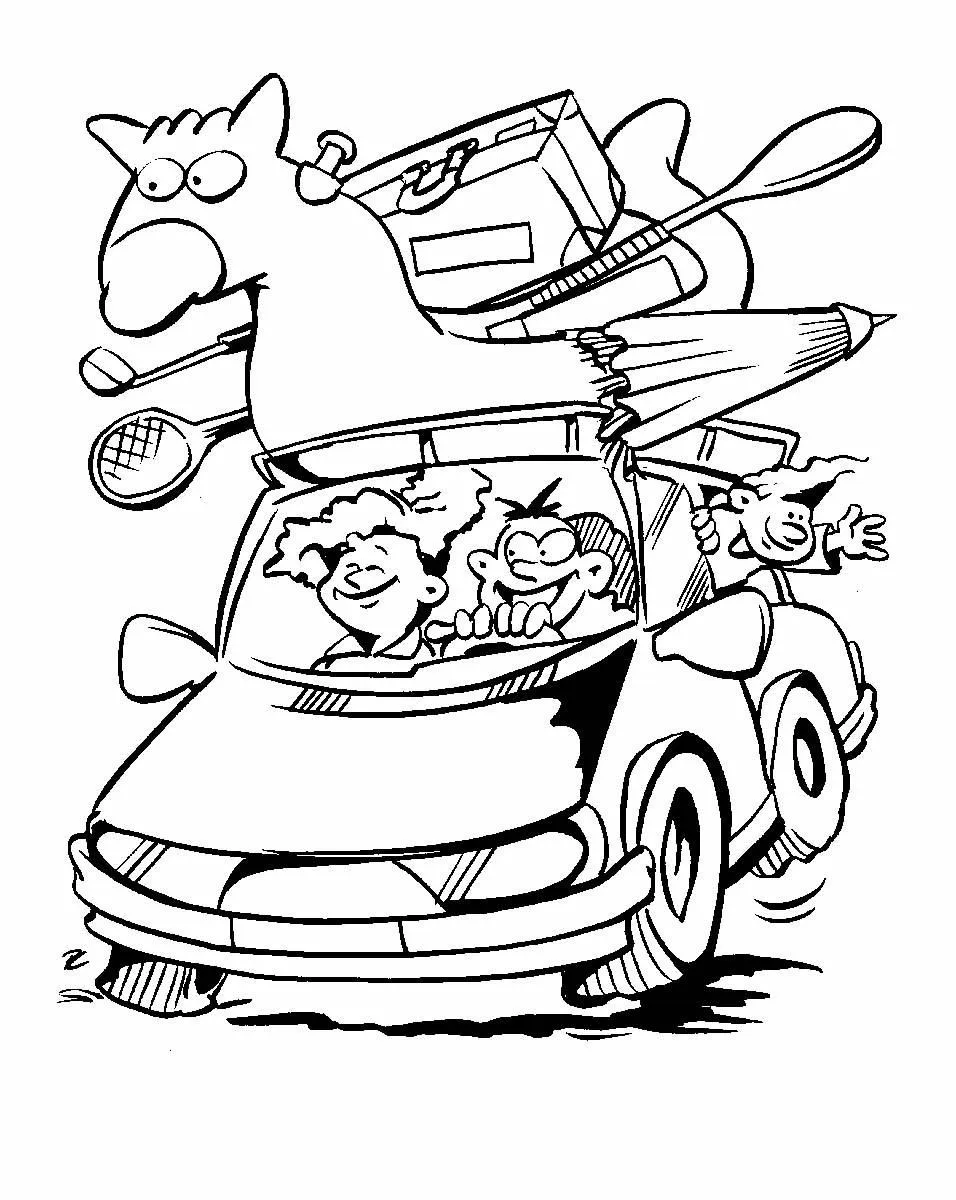 DISEGNI VACANZE 1, disegni per bambini da stampare e colorare, by ... DISEGNI VACANZE 1, disegni per bambini da stampare e colorare, by ...