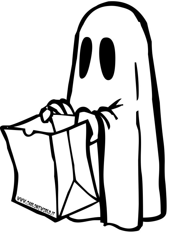 Disegno Halloween: disegno halloween da colorare dolcetto o scherzetto Disegno Halloween: disegno halloween da colorare dolcetto o scherzetto