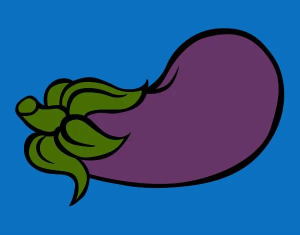 Disegno Melanzana allungata colorato da Marigenny il 03 di Giugno ...