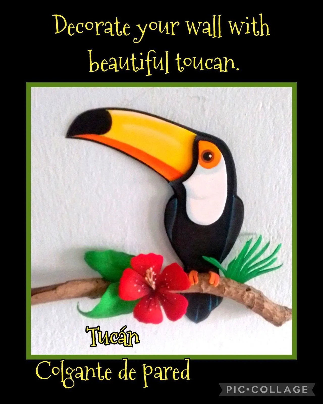 Diseña un hermoso Tucán y decora tu pared. Design a beautiful Toucan and decorate your wall! | PeakD Diseña un hermoso Tucán y decora tu pared. Design a beautiful Toucan and decorate your wall! | PeakD