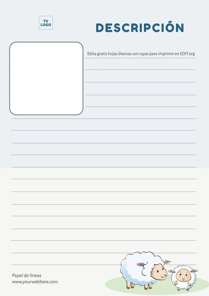Diseña hojas con lineas para imprimir gratis Diseña hojas con lineas para imprimir gratis