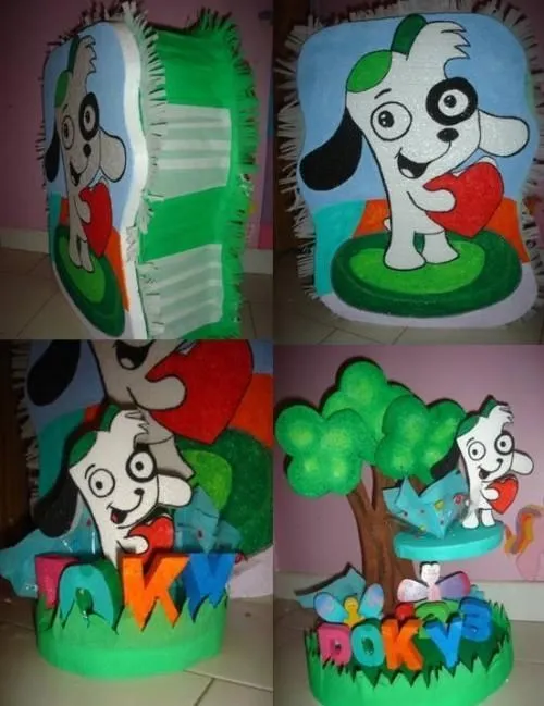 Diseñamos figuras de anime para la decoracion de fiestas ...