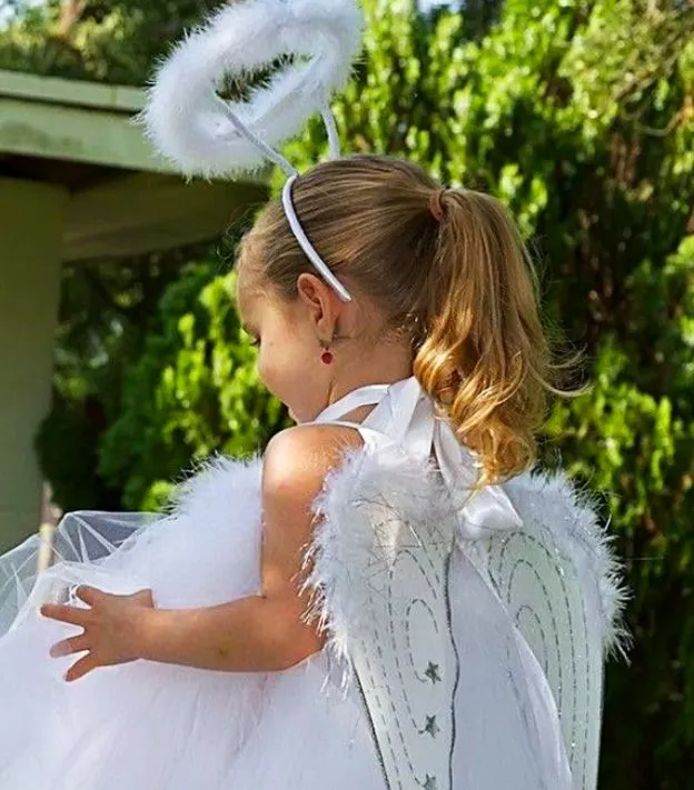 Cómo diseñar una aureola de ángel con tela - Trapitos.com.ar - Blog Cómo diseñar una aureola de ángel con tela - Trapitos.com.ar - Blog