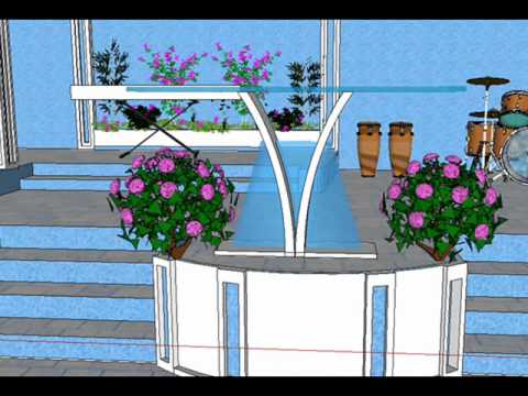 DISEÑO DE EL ALTAR DE UNA IGLESIA CRISTIANA - YouTube DISEÑO DE EL ALTAR DE UNA IGLESIA CRISTIANA - YouTube