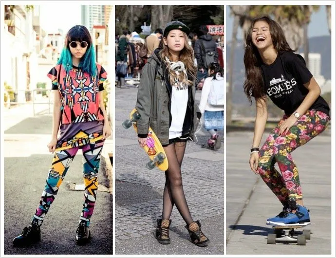 Ropa de skate para mujer - Imagui