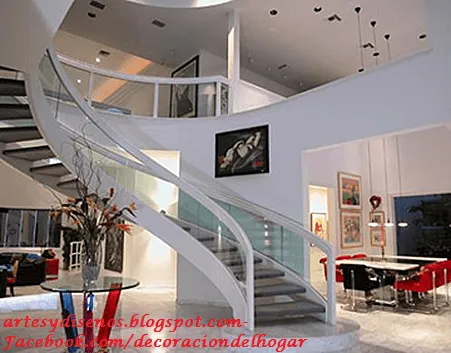 DISEÑO DE BARANDAS PARA ESCALERAS : Diseño y Decoración del Hogar ... DISEÑO DE BARANDAS PARA ESCALERAS : Diseño y Decoración del Hogar ...