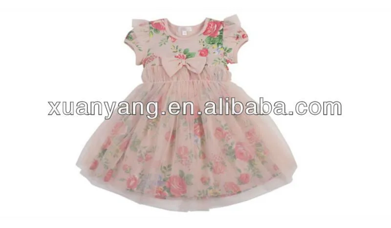 Nuevo diseño bonito bordado de las niñas de cumpleaños para el ...