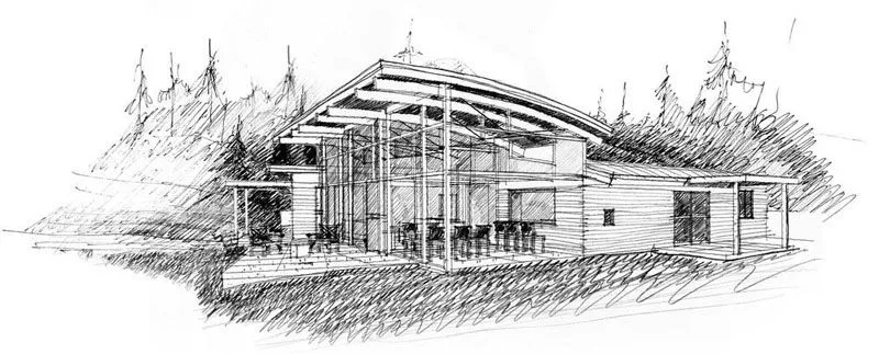 Diseño de casa de campo de un piso moderna | Construye Hogar