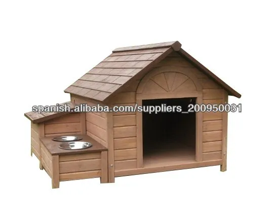 nuevo diseño casa de madera perro con almacenamiento&amp; pies dos ...