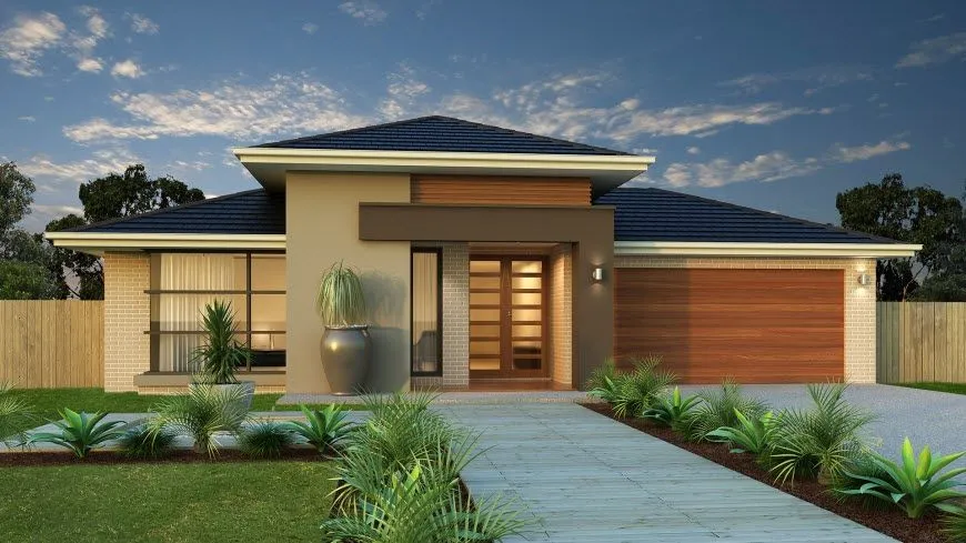 Diseño de casa de una planta con planos y fachadas | Construye Hogar Diseño de casa de una planta con planos y fachadas | Construye Hogar