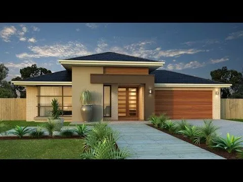 Diseño de casa de una planta con planos - YouTube Diseño de casa de una planta con planos - YouTube