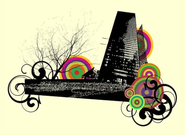 Diseño de composición urbana | Descargar Vectores gratis Diseño de composición urbana | Descargar Vectores gratis