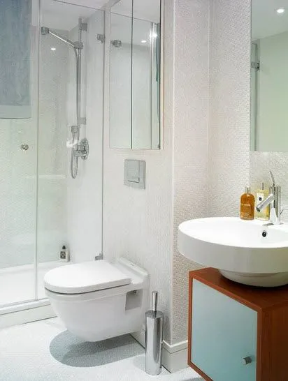 Diseño de cuarto de baño pequeños y medianos con ideas, fotos y ...