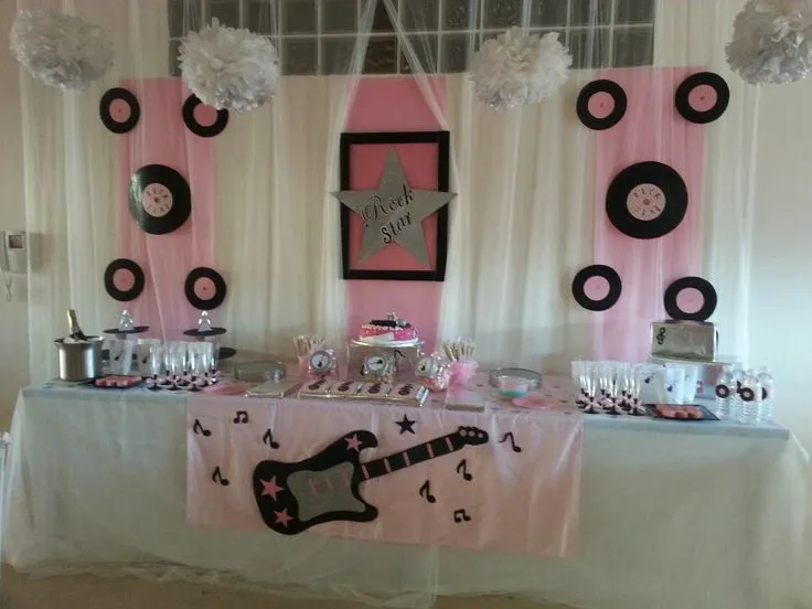 Diseño y decoración de eventos#sevilla# cumpleaños rock star# para ... Diseño y decoración de eventos#sevilla# cumpleaños rock star# para ...
