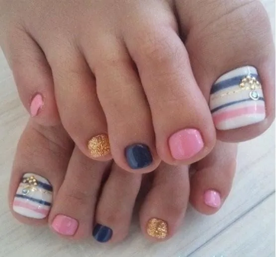 Diseño y Decoración de Uñas-unhas-nails para Pies tus 2014-2015 ...