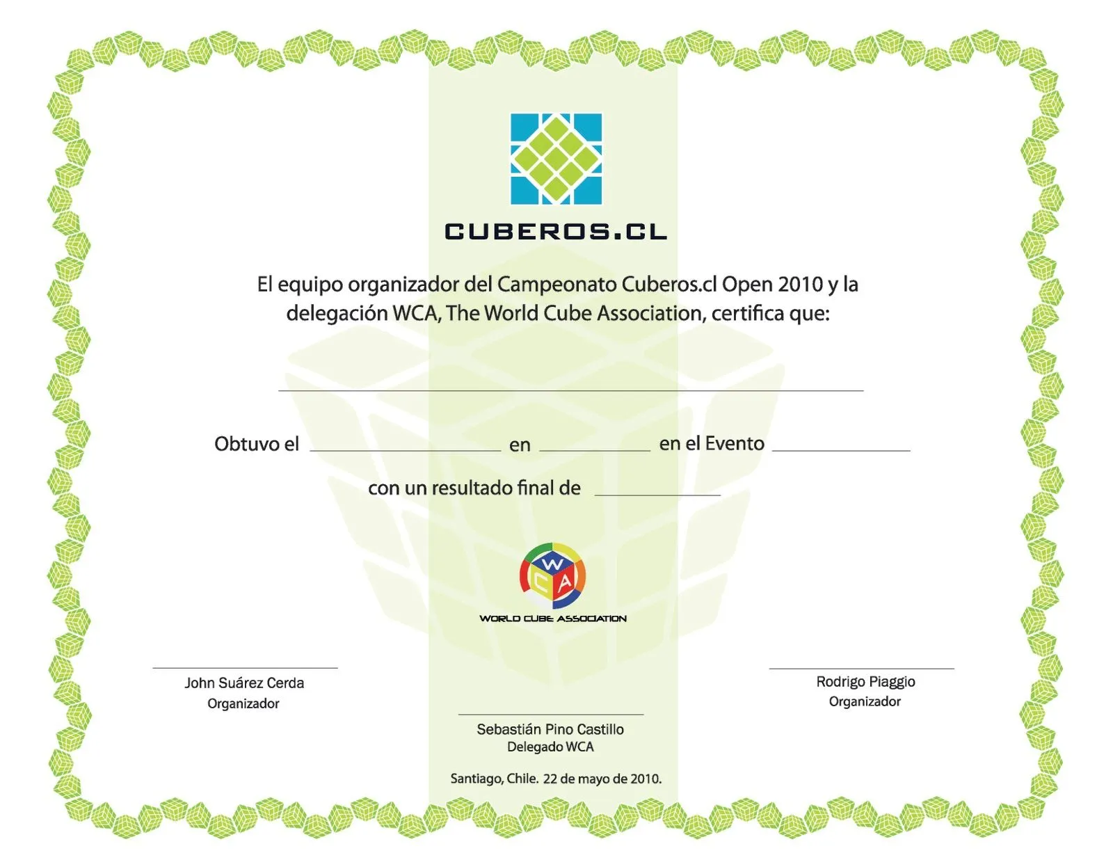 Diseño de diploma para Evento del 22 de mayo de Diseño de diploma para Evento del 22 de mayo de