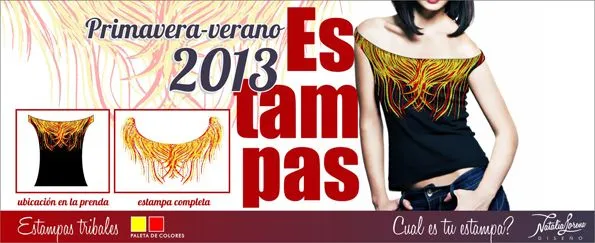 Diseño de Estampas y Rapports: Temporada Primavera-Verano 2013