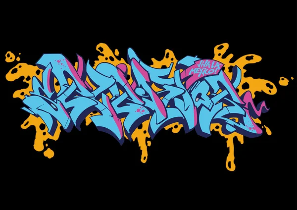 Diseño de graffiti — Vector stock © limbi007 #7902081