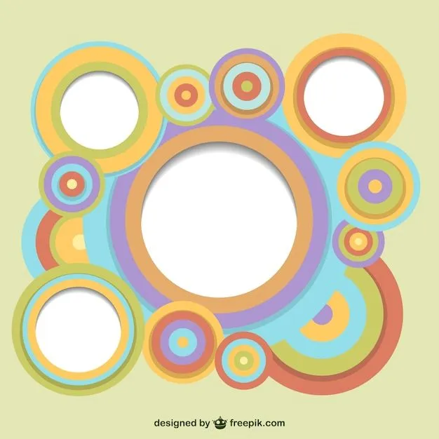 Diseño gratis con círculos abstractos | Descargar Vectores gratis Diseño gratis con círculos abstractos | Descargar Vectores gratis
