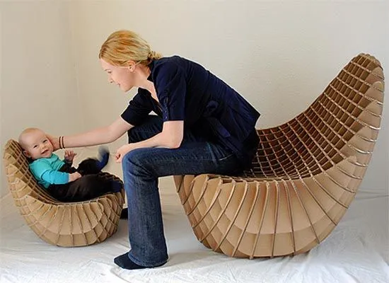 Diseño de Interiores & Arquitectura: Sillón Ligero de Cartón ...