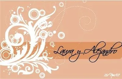Diseño de invitaciones para boda...