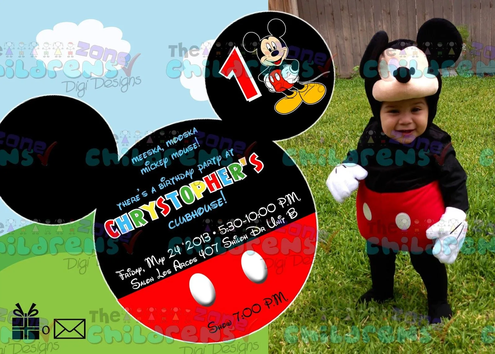 Diseños de invitaciones de Mickey Mouse - Imagui Diseños de invitaciones de Mickey Mouse - Imagui