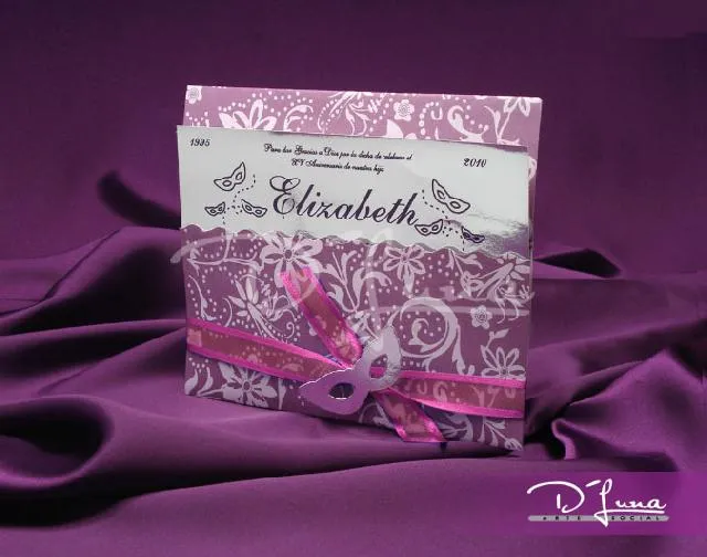 Invitaciones de 15 años 2014 - Imagui