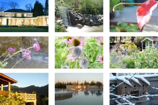 Diseño de jardines, por ejemplo, en techos, el campo, la ciudad ... Diseño de jardines, por ejemplo, en techos, el campo, la ciudad ...