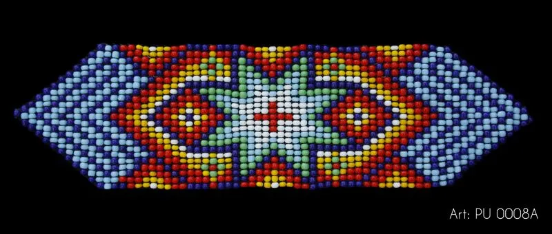 Diseño de manillas de chaquiras - Imagui