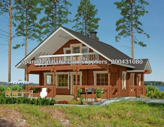 nuevo diseño de dos pisos de casas prefabricadas de madera viva ... nuevo diseño de dos pisos de casas prefabricadas de madera viva ...
