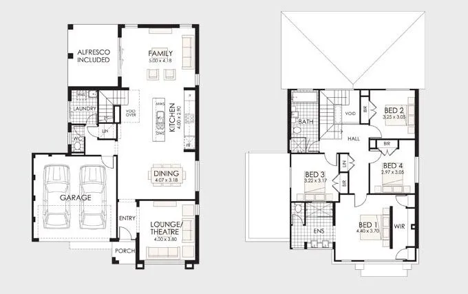 Diseño y planos de casas de dos pisos con ideas para construcción ... Diseño y planos de casas de dos pisos con ideas para construcción ...
