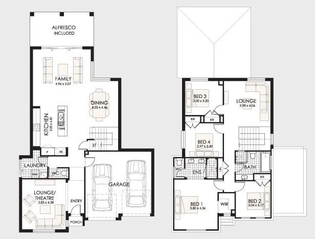 Diseño y planos de casas de dos pisos con ideas para construcción ... Diseño y planos de casas de dos pisos con ideas para construcción ...