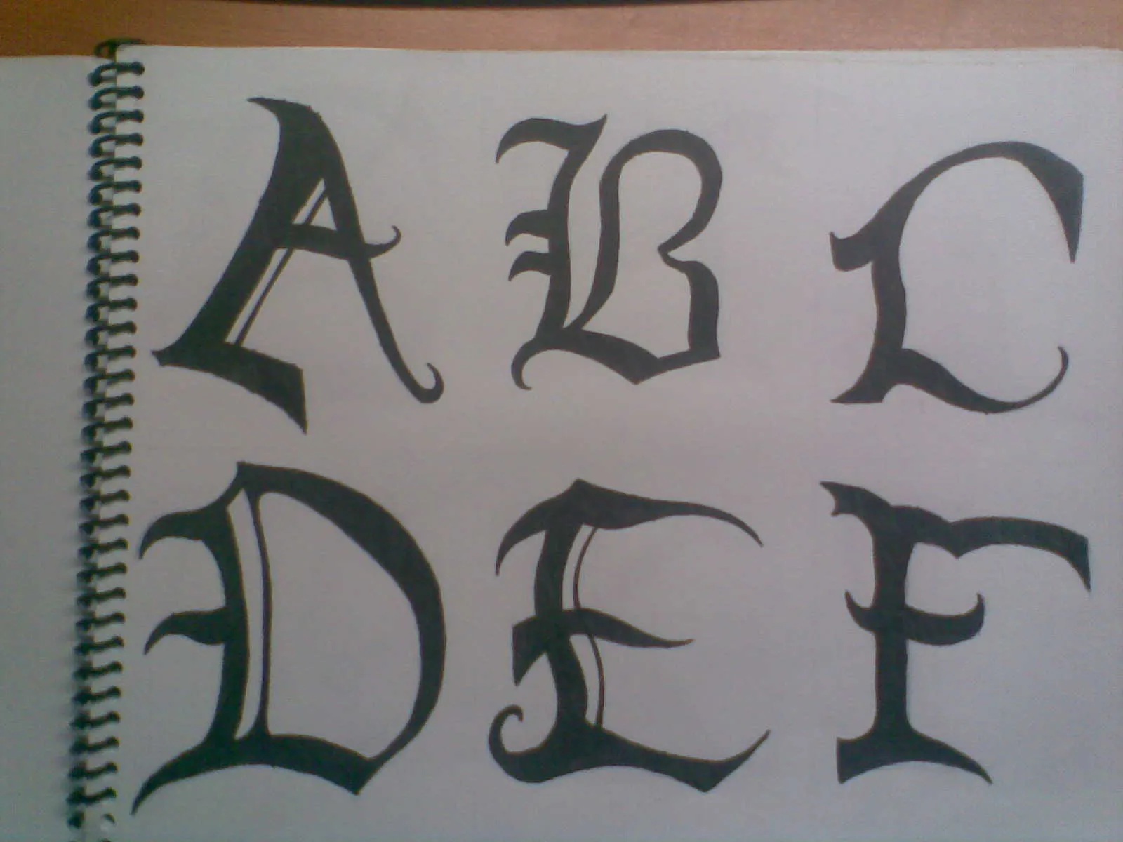 Diseño Publicitario I: Abecedario