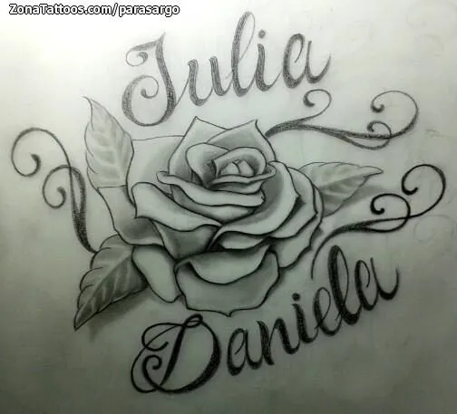 De Rosas A Lapiz Tattoos Gallery And Post Dibujos Tattoo | Dibujos ...