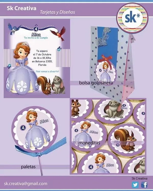 Diseño de Tarjeta invitacion, golosinas y souvenir de Princesita ... Diseño de Tarjeta invitacion, golosinas y souvenir de Princesita ...