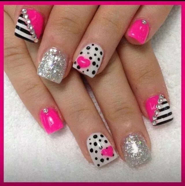 Diseño uñas cortas | Nails | Pinterest | Tendencias