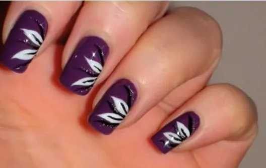 Como hago un diseño a mis uñas ? DIY ~ Manoslindas.com