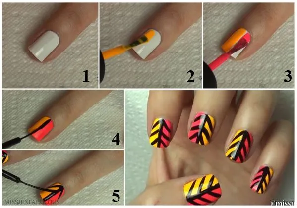 diseño uñas faciles hacer - Buscar con Google | uñas | Pinterest ...