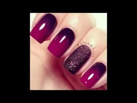 Diseño para uñas moda 2015 - YouTube