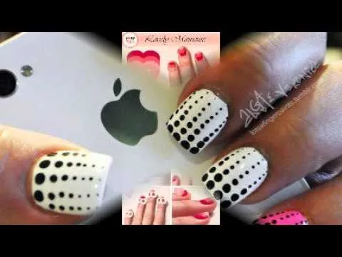diseño de uñas originales y faciles. - YouTube diseño de uñas originales y faciles. - YouTube